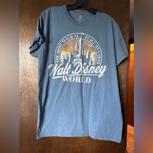 Disney Blue Short Sleeve Tee